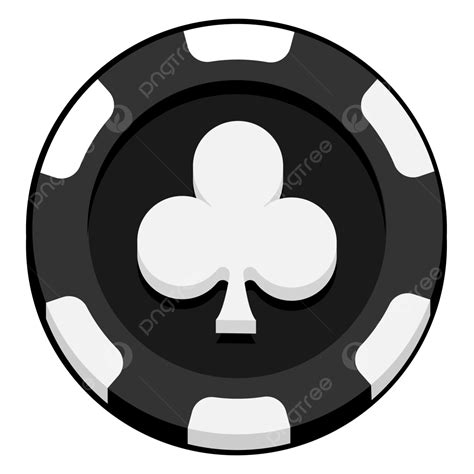 black poker chips vector.